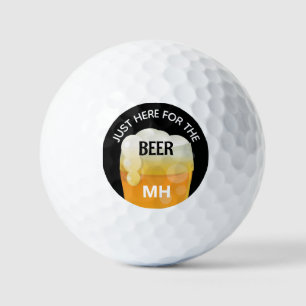 Funny Beer Personalized Golf Balls