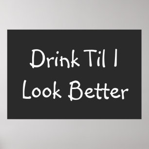Funny Beer Quote Famous Sayings Poster