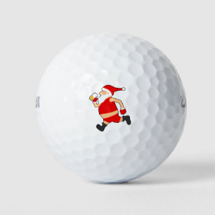 funny beer santa christmas golf balls