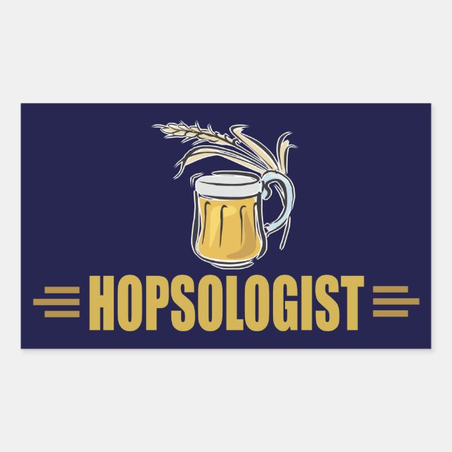 Funny Beer Sticker (Front)