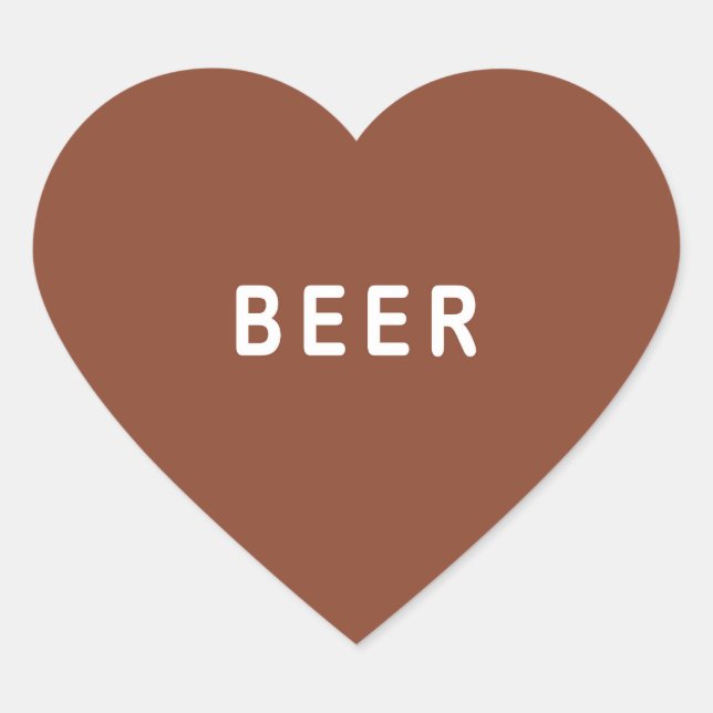 Funny beer sticker (Front)