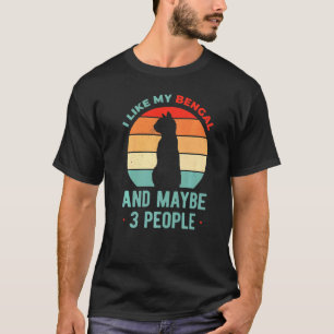 Funny Bengal Cat T-Shirt