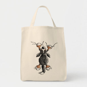Funny Bernese Mountain Dog Budget Tote Bag