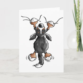 Funny Bernese Mountain Dog Card