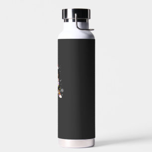Funny Bernese Mountain Dog Lights Christmas Matchi Water Bottle