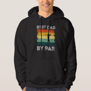 Funny Best Dad By Par Father's Day Golf Grandpa G Hoodie