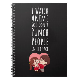 Funny Best Gifts For Anime Lovers Otaku Humour   Notebook