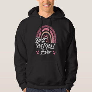 Funny Best Mimi Ever Rainbow Cute Mothers Day For Hoodie