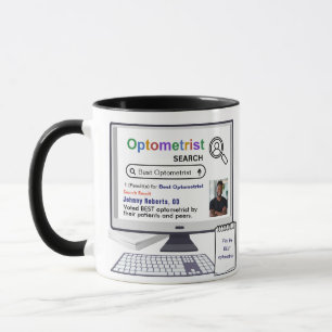 Funny Best Optometrist Search Result With Photo Mug