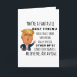 Funny Bestfriend Birthday Best Gift Card<br><div class="desc">Apparel gifts for men,  women,  boys,  kids,  couples and groups. Perfect for Birthdays,  Anniversaries,  School,  Graduations,  Holidays,  Christmas.</div>