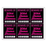Funny Beware of Wild Bunco Players