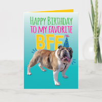 Funny BFF Birthday Card to Burping, Farting Friend
