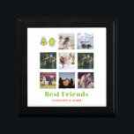 Funny BFF PHOTO COLLAGE Gift Personalized AVOCADO Gift Box<br><div class="desc">Super cute kawaii Avocado best friends themed photo collage gift. Perfect gift for your BFF on Friendship day, for her or his birthday, Christmas or as a leaving, missing you keepsake gift. Add your friendship photo showing fun times, holidays, games, sports, sharing a hobby, selfies, nights out. days out, insta...</div>