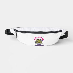 Funny Bi Frog Pride Shirt Design_1 Fanny Pack