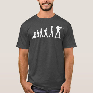 Funny Biathlon Winter Ski Skiing Fun Lovers T-Shirt