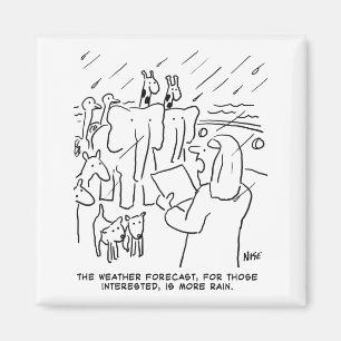 Funny Bible Study or Biblical Story of Noah's Ark Magnet