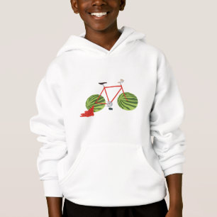 Funny Bicycle with Watermelon Wheels