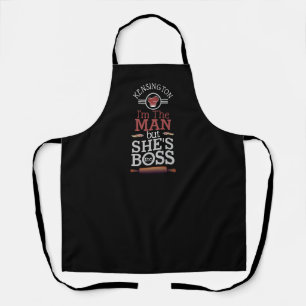 Funny Big Boss Man Apron
