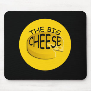 Funny Big Cheese Boss Mousepad