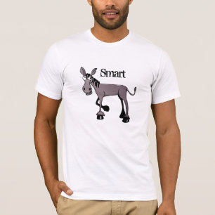 Funny Big Eyed Donkey Cartoon T-Shirt