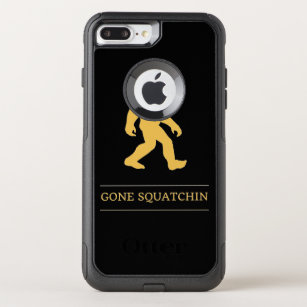 Funny Big Foot Gone Squatchin Sasquatch OtterBox Commuter iPhone 8 Plus/7 Plus Case