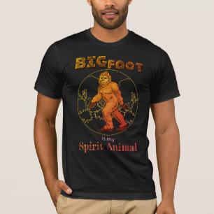 Funny Big Foot is My Spirit Animal T-Shirt