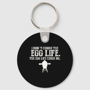 Funny Big Green Bbq Pit Egg Smoker Pitmaster Gift  Keychain