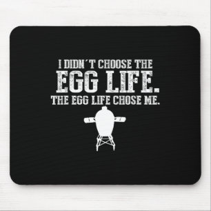 Funny Big Green Bbq Pit Egg Smoker Pitmaster Gift  Mouse Pad