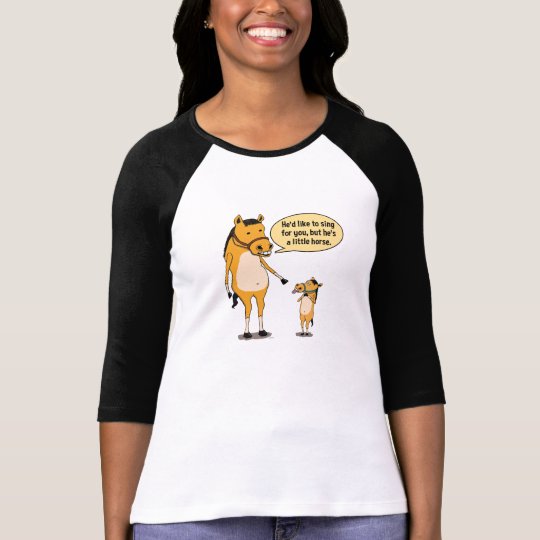 Funny Big Horse and Little Horse Shirt