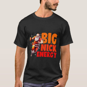 Funny Big Nick Energy Christmas Basketball T-Shirt