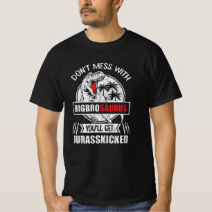 Funny BigBroSaurus Dinosaur Big Brother Gift T-Shirt