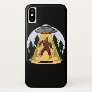 Funny Bigfoot Alien Abduction Space UFO Case-Mate iPhone Case