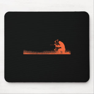 Funny Bigfoot Archery Bow Hunter Sasquatch Bow Hun Mouse Pad