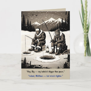 Funny Bigfoot Birthday Card