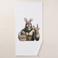 Funny Bigfoot Easter Egg Rock Sasquatch Easter Day