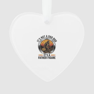 Funny Bigfoot Father Figure Beer Vintage T-Shirt D Ornament