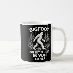 Funny bigfoot for men & women camping hiking coffee mug