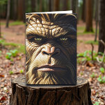 Funny Bigfoot Happy Birthday Brother Card<br><div class="desc">A funny close up of sasquatch's face. Wishing your brother who might be a bigfoot lover,  a happy birthday! With funny bigfoot pun inside! All text can be personalized in this card.</div>