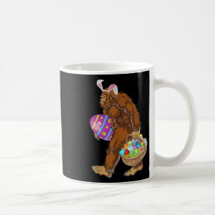 Funny Bigfoot Hunting Easter Eggs Coffee Mug