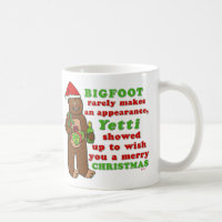 Funny Bigfoot Merry Christmas Sasquatch Pun