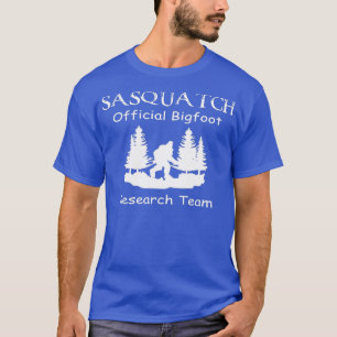 Funny Bigfoot Outdoor Sasquatch Research Team Offi T-Shirt