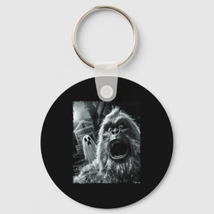 Funny Bigfoot Sasquatch Halloween  Keychain