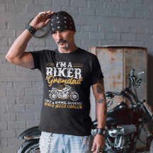 Funny Biker Grandad Saying Motorcycle Grandpa Gift