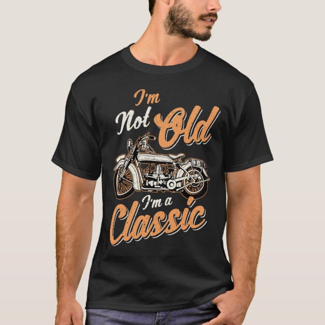 Funny Biker Motorcycle Rider Quotes T-Shirt (Front)