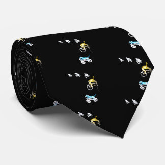 Funny Bikers, Dogs on Bikes! Tie