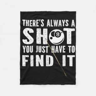 Funny Billards Shirts For Men1 Fleece Blanket
