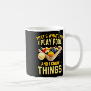 Funny Billards Shirts For Men  Coffee Mug