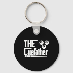 Funny Billiards Game Of Pool Keychain