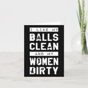 Funny Billiards Hilarious Pun Joke Gag Gift Tee Card