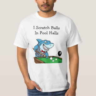 Funny Billiards Pool Hall Rebel Tshirts